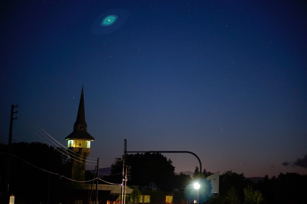 ニセコ有島記念館と星空